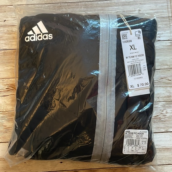 🆕 RESERVED FB BB adidas Women’s Team Issue Full-Zip Hoodie Hooded Jacket XL - Picture 8 of 13